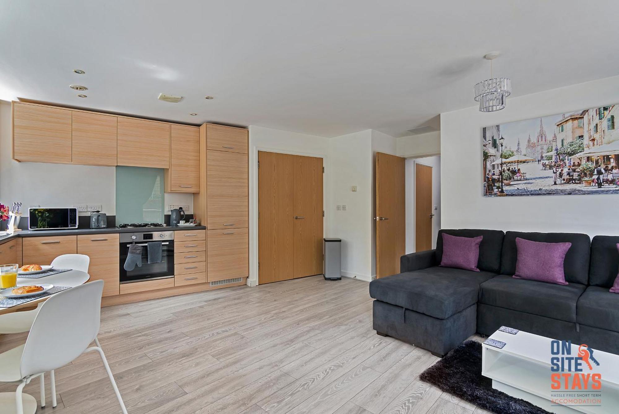 Onsitestays - Contemporary 2 Bed Apt With Ensuite, 2 X Free Parking Spaces & A Balcony Dartford Exterior photo